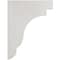 Ekena Millwork 1 3/4"W x 8 1/2"D x 11"H Bedford Wood Vintage Decor Bracket, Chalk Dust White BKTWD02X09X11BEWH - alternate 3